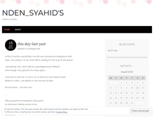 Tablet Screenshot of ndensyahid.wordpress.com