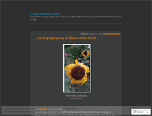 Tablet Screenshot of emptywhiskyglass.wordpress.com