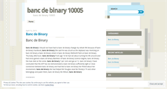 Desktop Screenshot of infotrac.bancdebinary10005.wordpress.com