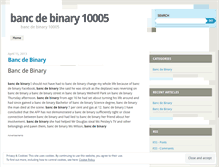 Tablet Screenshot of infotrac.bancdebinary10005.wordpress.com