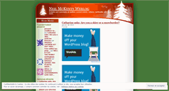 Desktop Screenshot of neilmckenty.wordpress.com