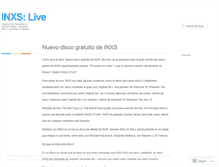 Tablet Screenshot of inxslive.wordpress.com