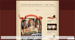 Desktop Screenshot of filmwaterforelephants.wordpress.com