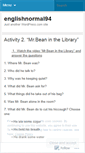 Mobile Screenshot of englishnormal94.wordpress.com
