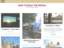 Tablet Screenshot of howtoruletheworld.wordpress.com