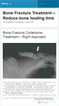 Mobile Screenshot of bonefracturetreatments.wordpress.com