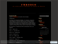 Tablet Screenshot of fmrodeo.wordpress.com