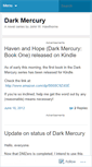 Mobile Screenshot of darkmercury.wordpress.com
