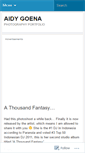 Mobile Screenshot of aidygoena.wordpress.com