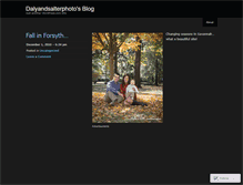 Tablet Screenshot of dalyandsalterphoto.wordpress.com