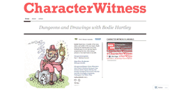 Desktop Screenshot of characterwitness.wordpress.com