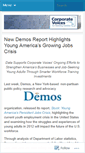 Mobile Screenshot of corporatevoices.wordpress.com