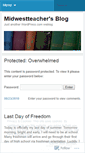 Mobile Screenshot of midwestteacher.wordpress.com
