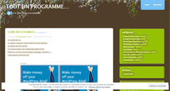 Desktop Screenshot of natyinfirmiere.wordpress.com