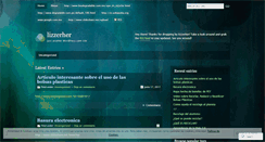 Desktop Screenshot of lizzerher.wordpress.com