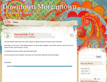 Tablet Screenshot of downtownmorgan.wordpress.com