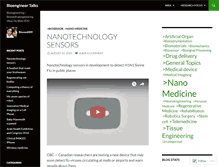 Tablet Screenshot of bioengineertalk.wordpress.com