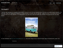 Tablet Screenshot of mandymeadows.wordpress.com
