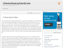 Tablet Screenshot of chemoheavyhardcore.wordpress.com