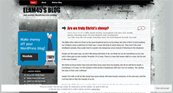 Desktop Screenshot of elam45.wordpress.com