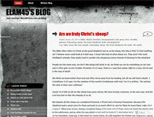 Tablet Screenshot of elam45.wordpress.com