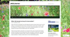 Desktop Screenshot of anolawriter.wordpress.com