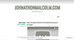 Desktop Screenshot of johnathonmalcolm.wordpress.com