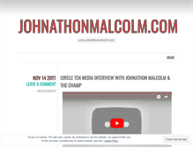 Tablet Screenshot of johnathonmalcolm.wordpress.com