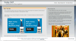 Desktop Screenshot of gulaygirl.wordpress.com