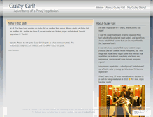 Tablet Screenshot of gulaygirl.wordpress.com