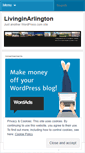 Mobile Screenshot of livinginarlington.wordpress.com