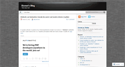 Desktop Screenshot of bboyhornet.wordpress.com
