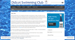 Desktop Screenshot of didcotswimmingclub.wordpress.com