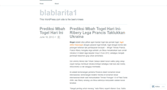 Desktop Screenshot of blablarita1.wordpress.com