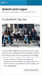Mobile Screenshot of distantandvague.wordpress.com