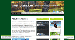 Desktop Screenshot of gatsbygreenlight.wordpress.com