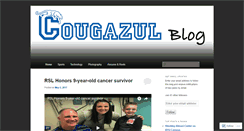 Desktop Screenshot of cougazul.wordpress.com