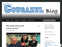 Tablet Screenshot of cougazul.wordpress.com