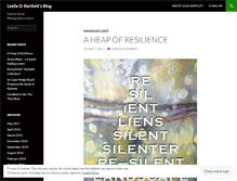 Tablet Screenshot of lesliebartlett.wordpress.com