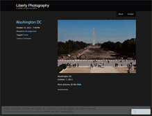 Tablet Screenshot of libertyphotography.wordpress.com