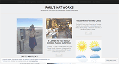 Desktop Screenshot of hatworksbypaul.wordpress.com