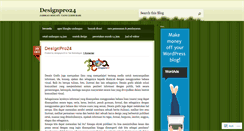 Desktop Screenshot of designpro24.wordpress.com