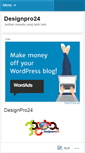 Mobile Screenshot of designpro24.wordpress.com