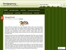 Tablet Screenshot of designpro24.wordpress.com