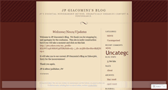 Desktop Screenshot of jpgiacomini.wordpress.com