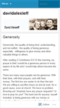 Mobile Screenshot of davidalexieff.wordpress.com