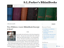 Tablet Screenshot of bikinibooks.wordpress.com