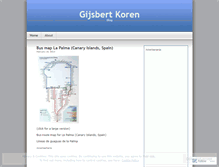 Tablet Screenshot of gijsbertkoren.wordpress.com