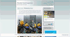 Desktop Screenshot of floridatankinspector.wordpress.com