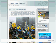 Tablet Screenshot of floridatankinspector.wordpress.com